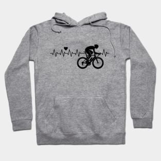 Cyclist Heartbeat Hoodie